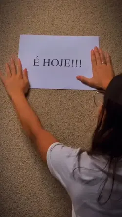 E hoje