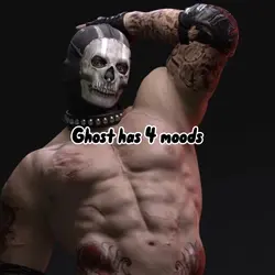 Ghost has 4 moods