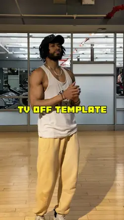 Tv off template 