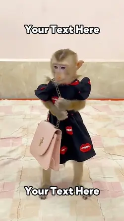 Monkey in a Dress 