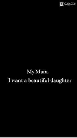 Beautiful daughter 