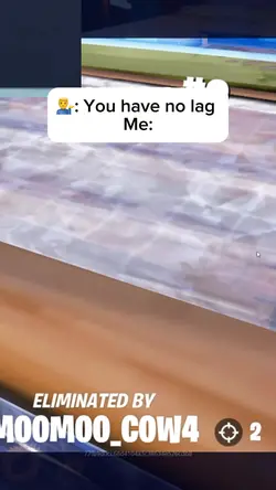 My lag bro..