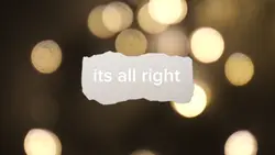 it's all right 