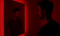 Caught red handed 