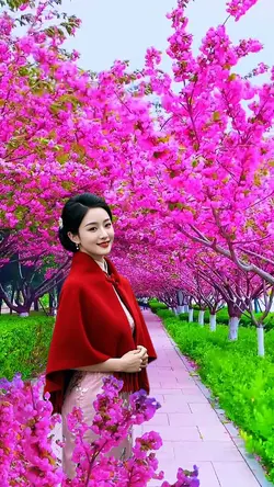 Among the flowers