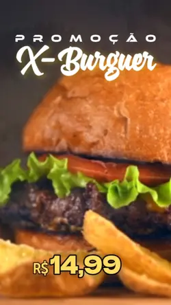 Promoção X-Burguer 