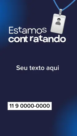Estamos Contratando 