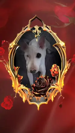 Gothic Rose Mirror