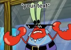 Mr Krabs roast 