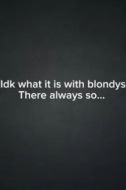 Blondies 