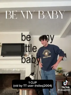 be my, be my baby 💖