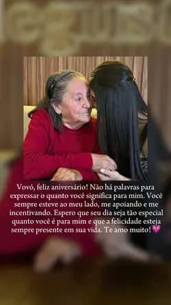 Aniversário vó
