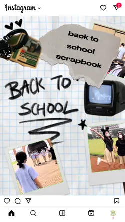 school scrapbook