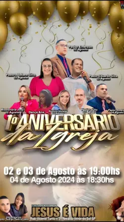 Aniversário Igreja 