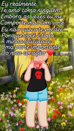 eu realmente te amo
