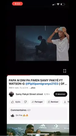 Papa m dim pa fimen