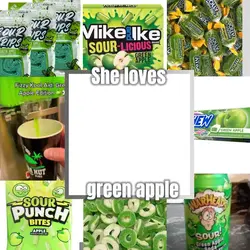 green apple