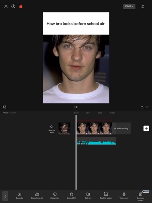 capcut template cover