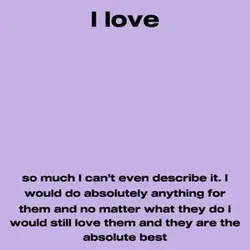 I LOVE