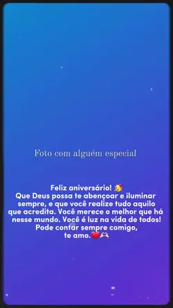 feliz aniversário 