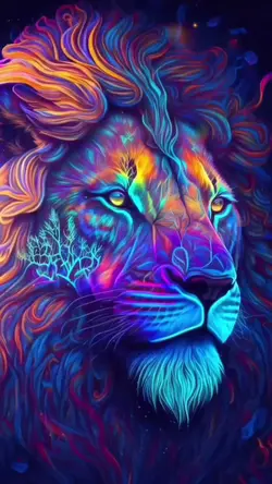 Rainbow Lion
