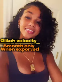 Glitch velocity