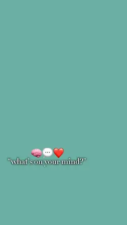 what’s on your mind?