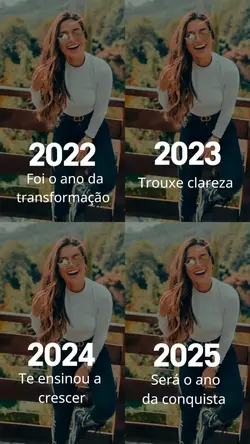 2025 chegando...