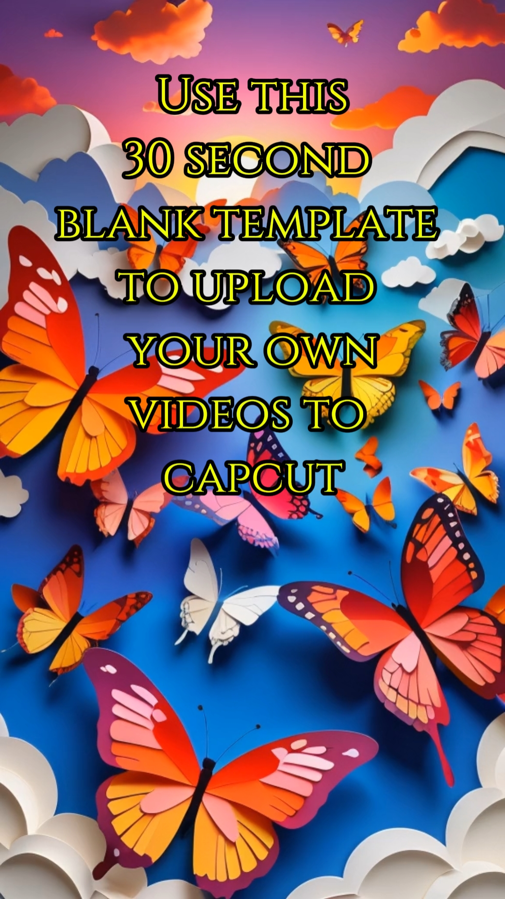 capcut template cover