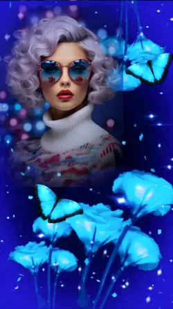 Cobalt Blossom
