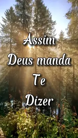 Deus manda te dizer 