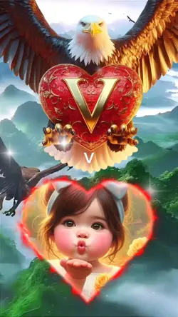 Eagle-Letter-V