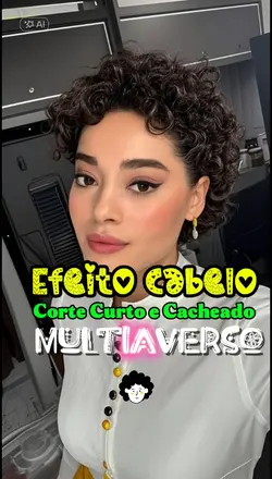 Curto e Cacheado 