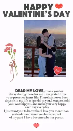 Valentines letter 