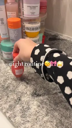 night routine😴🎀⭐️