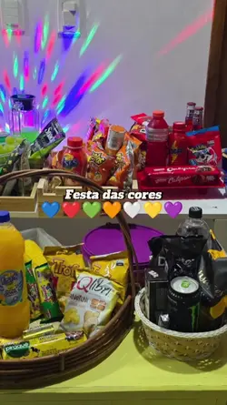 Festa das cores!