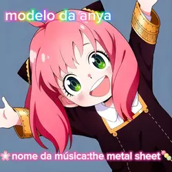 modelo da anya