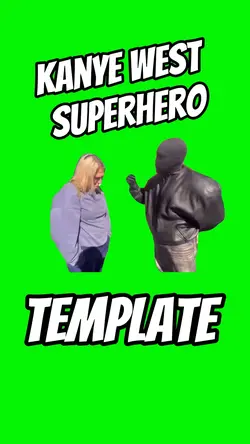 Kanye West Superher