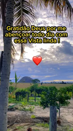 Vista linda de Deus 