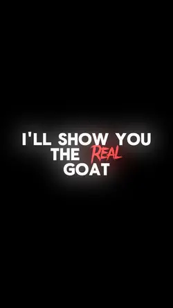 The goat 💪😤