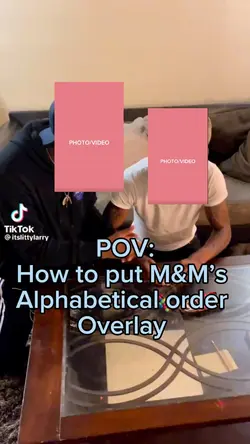 M&M Alphabetical