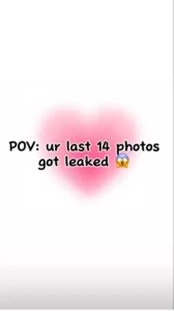 PHOTOS LEAKED 😱 