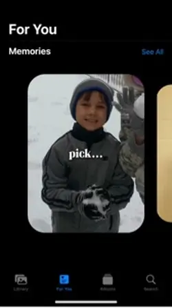pick up….