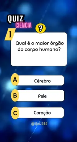 Quiz Ciências 