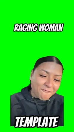 Raging woman 