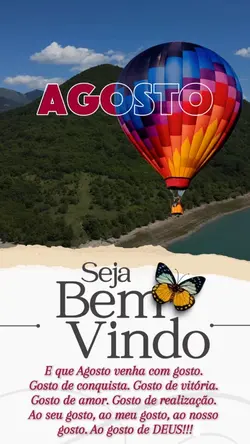 Agosto Chegou✈️