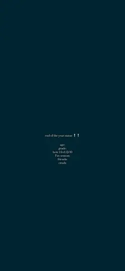 end of year status 