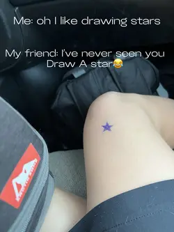 I like drawing stars