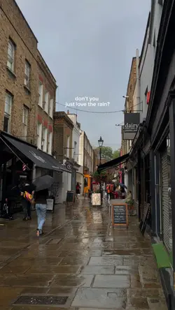 Gotta love the rain!