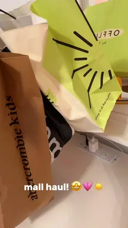 shopping haul! 💗